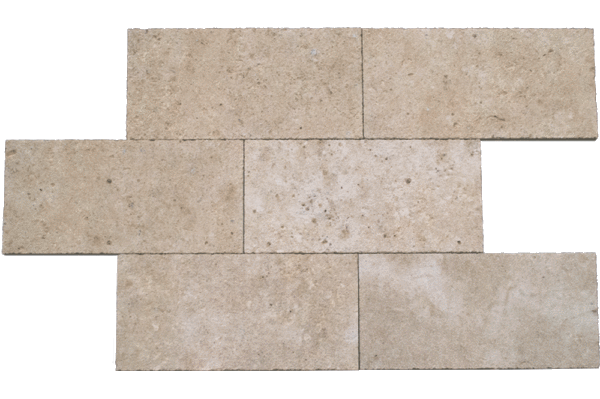 Coteaux Vieux Satin Brushed Be20 16x32 Natural French Stone Limestone Field Tile 001