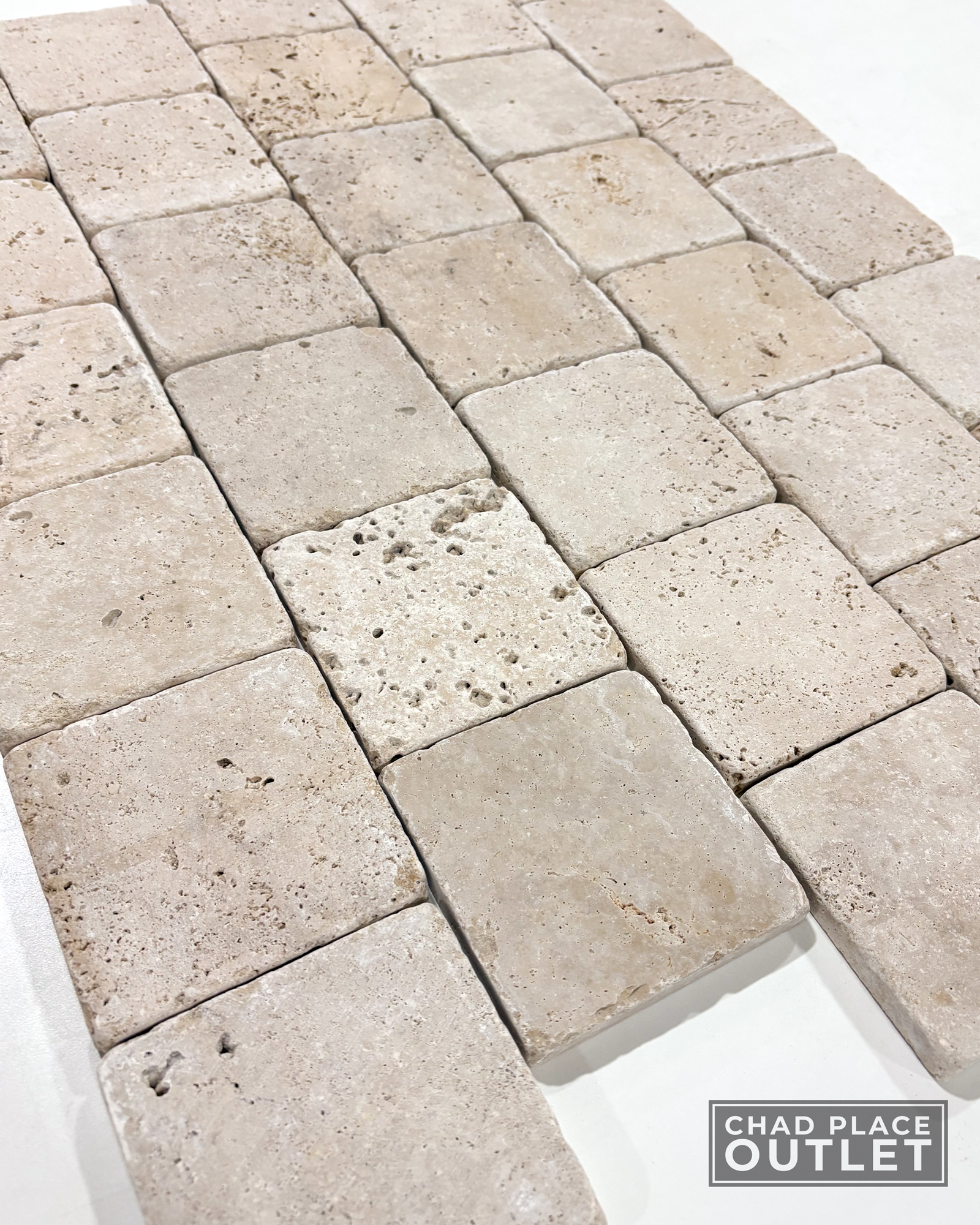 Travertine Cremosa Tumbled - Outlet Overstock - Image 4
