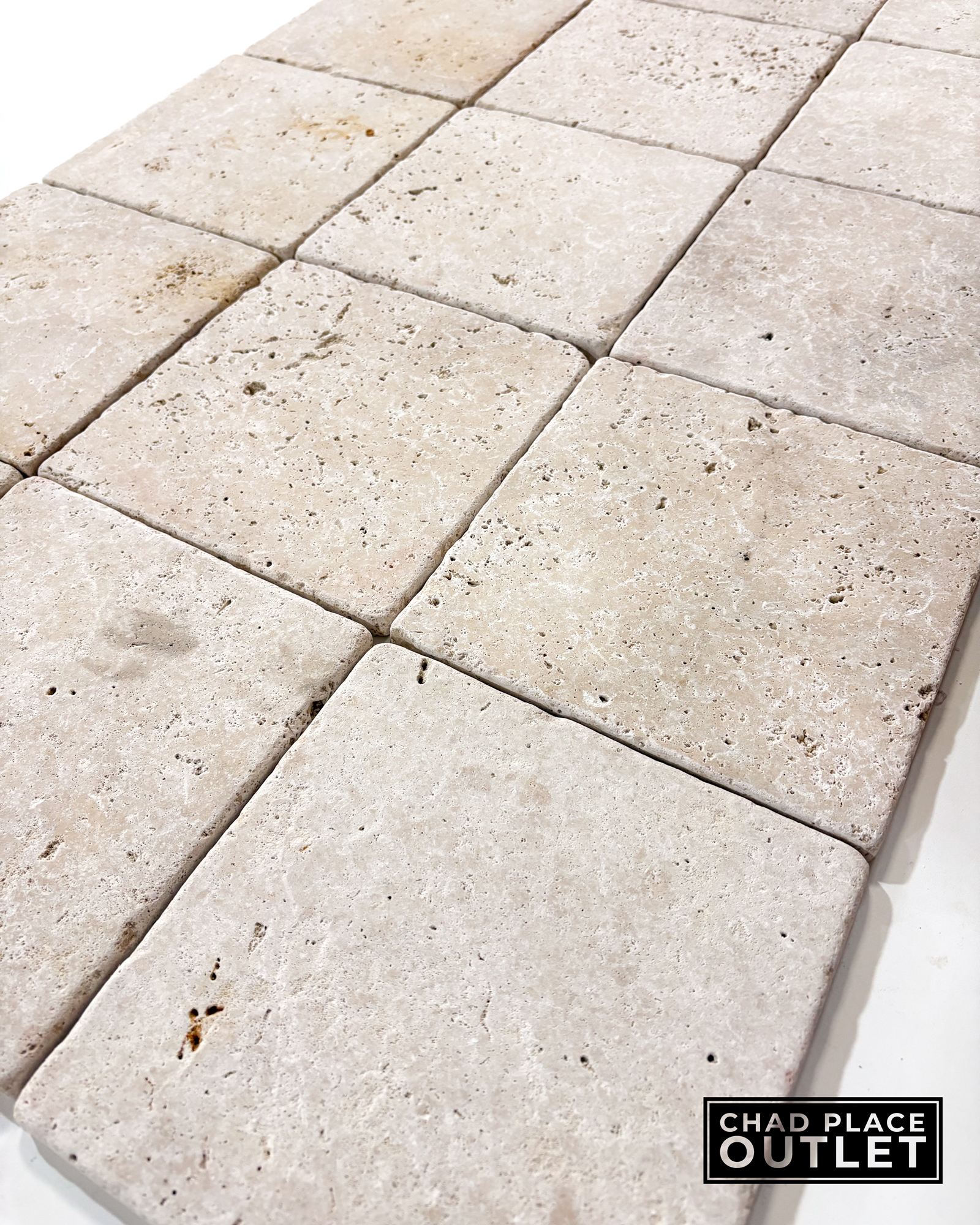 Travertine Cremosa Tumbled - Outlet Overstock - Image 8