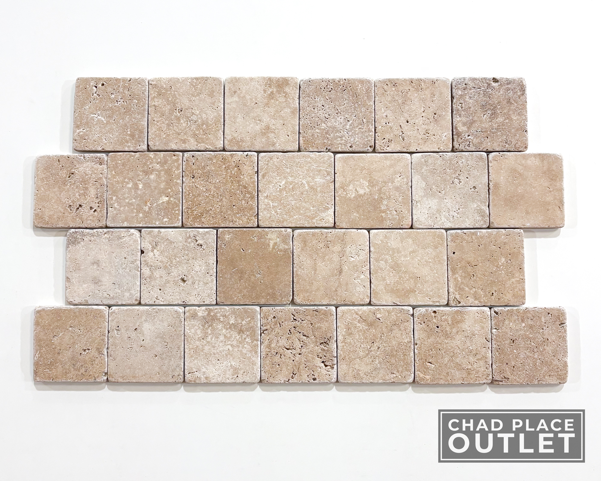 Travertine Fume Tumbled - Outlet Overstock - Image 2