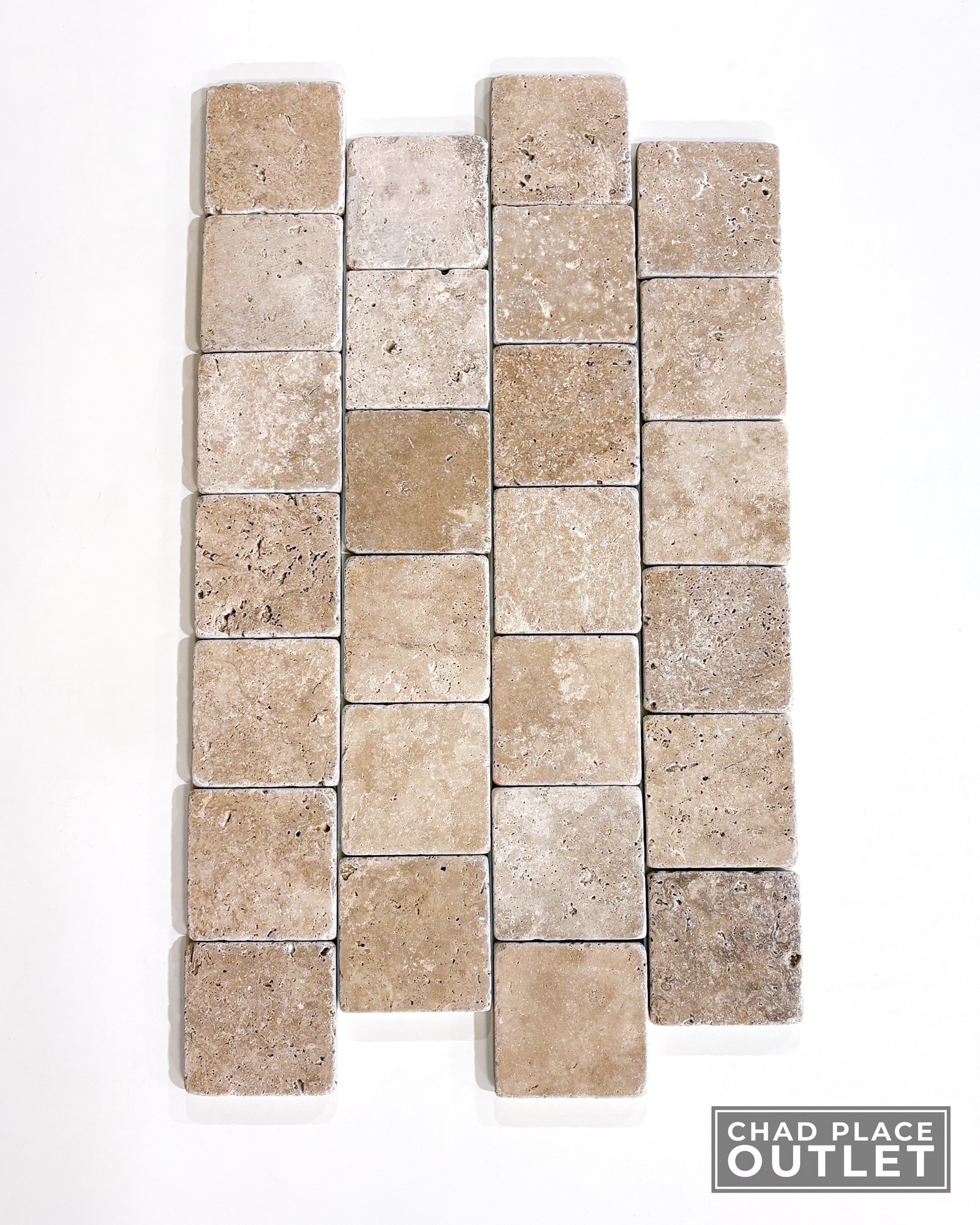 Travertine Fume Tumbled - Outlet Overstock - Image 3